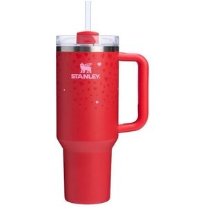STANLEY - 40oz Stainless Steel H2.O Flowstate QuencherTumbler in Ruby Hearts